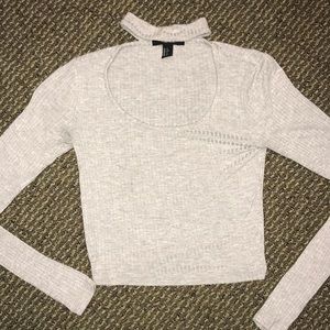 Crop top long sleeve